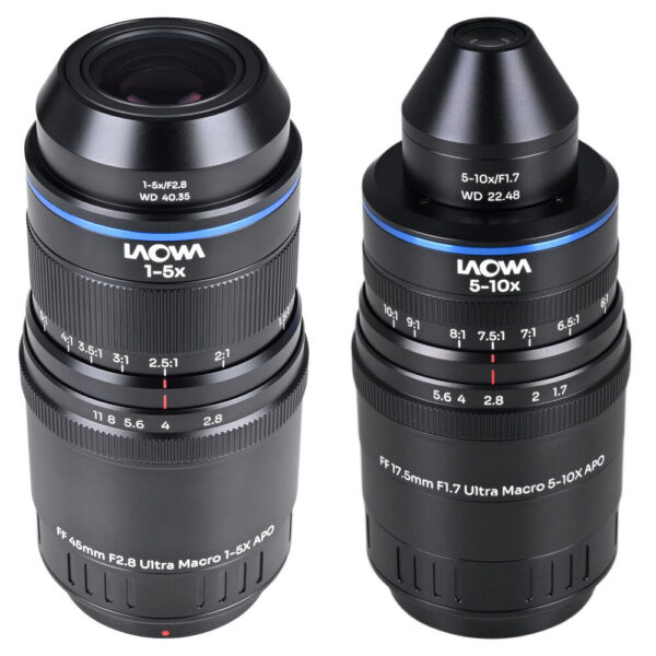 Venus Optics Laowa Aksen 45mm and 17.5mm Ultra Macro APO Lenses Bundle (FUJIFILM X) view 3