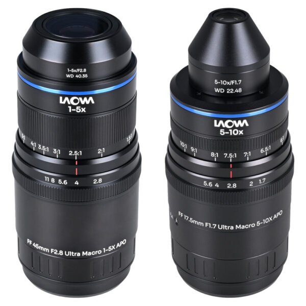 Venus Optics Laowa Aksen 45mm and 17.5mm Ultra Macro APO Lenses Bundle (Sony E) view 3