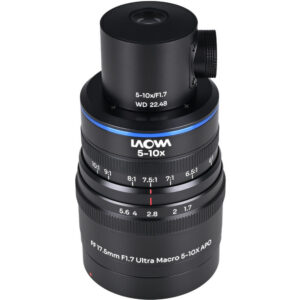 Venus Optics Laowa Aksen 45mm and 17.5mm with Coaxial Illumination Ultra Macro APO Lenses Bundle (Canon EF)