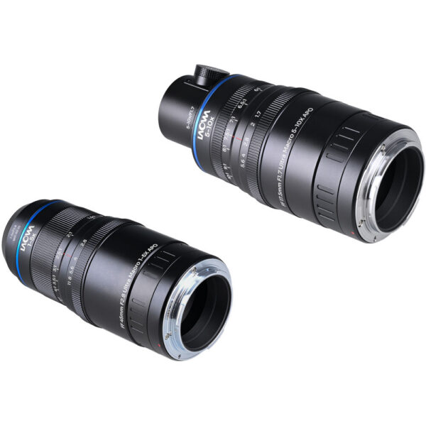 Venus Optics Laowa Aksen 45mm and 17.5mm with Coaxial Illumination Ultra Macro APO Lenses Bundle (Canon RF) view 4