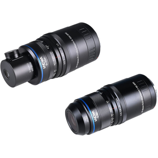 Venus Optics Laowa Aksen 45mm and 17.5mm with Coaxial Illumination Ultra Macro APO Lenses Bundle (Canon RF) view 5