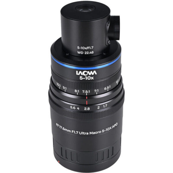 Venus Optics Laowa Aksen 45mm and 17.5mm with Coaxial Illumination Ultra Macro APO Lenses Bundle (Canon RF)