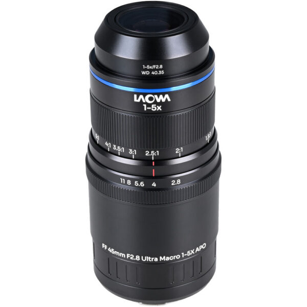 Venus Optics Laowa Aksen 45mm and 17.5mm with Coaxial Illumination Ultra Macro APO Lenses Bundle (L-Mount)