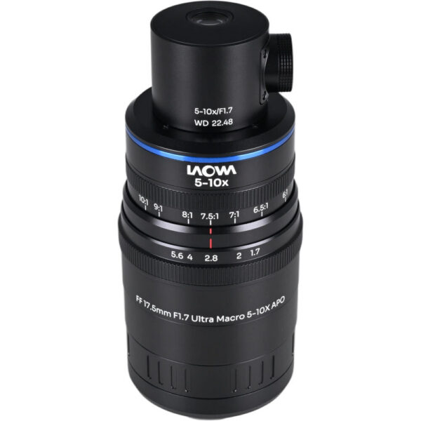 Venus Optics Laowa Aksen 45mm and 17.5mm with Coaxial Illumination Ultra Macro APO Lenses Bundle (L-Mount)