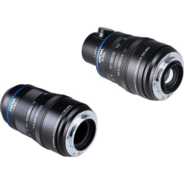 Venus Optics Laowa Aksen 45mm and 17.5mm with Coaxial Illumination Ultra Macro APO Lenses Bundle (Nikon F) view 4