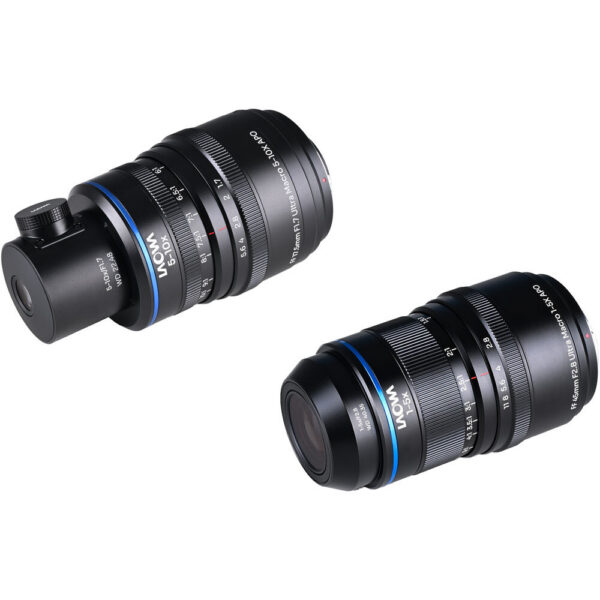 Venus Optics Laowa Aksen 45mm and 17.5mm with Coaxial Illumination Ultra Macro APO Lenses Bundle (Nikon F) view 5