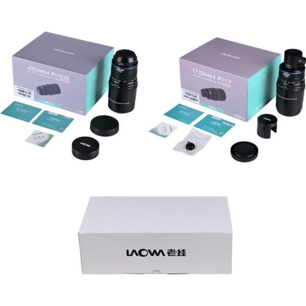 Venus Optics Laowa Aksen 45mm and 17.5mm with Coaxial Illumination Ultra Macro APO Lenses Bundle (Nikon Z) view 7