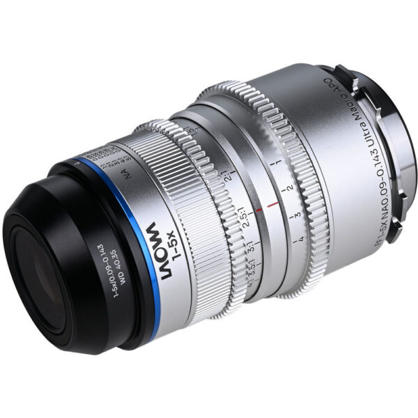 Venus Optics Laowa Aksen 45mm f/2.8 1-5x Ultra Macro APO Cine Lens (ARRI PL) view 3