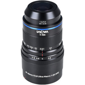 Venus Optics Laowa Aksen 45mm f/2.8 1-5x Ultra Macro APO Lens (Canon EF)