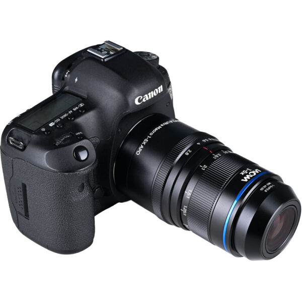 Venus Optics Laowa Aksen 45mm f/2.8 1-5x Ultra Macro APO Lens (Canon EF) view 6