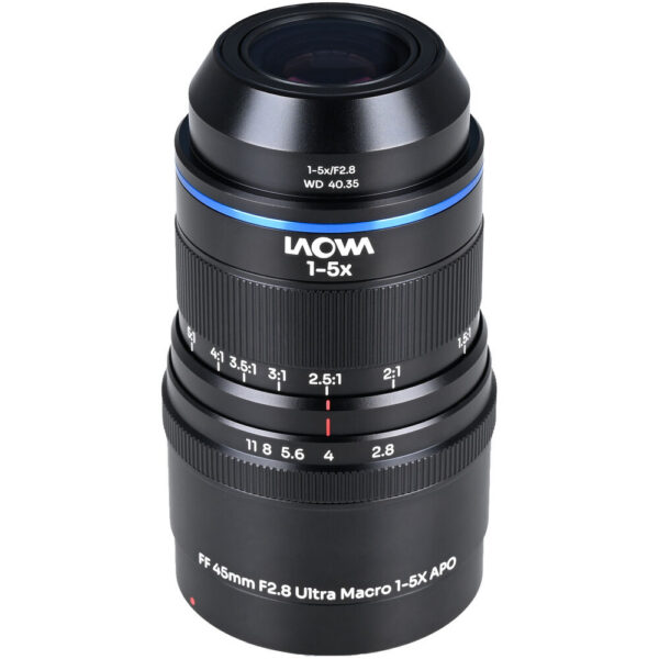 Venus Optics Laowa Aksen 45mm f/2.8 1-5x Ultra Macro APO Lens (Canon EF)