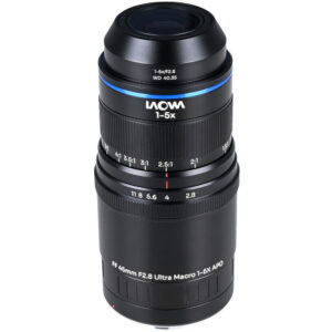 Venus Optics Laowa Aksen 45mm f/2.8 1-5x Ultra Macro APO Lens (Canon RF)
