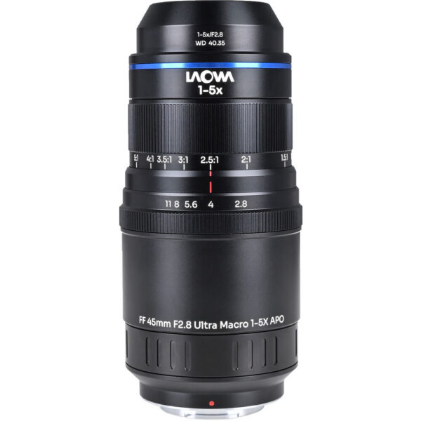 Venus Optics Laowa Aksen 45mm f/2.8 1-5x Ultra Macro APO Lens (FUJIFILM X) view 4