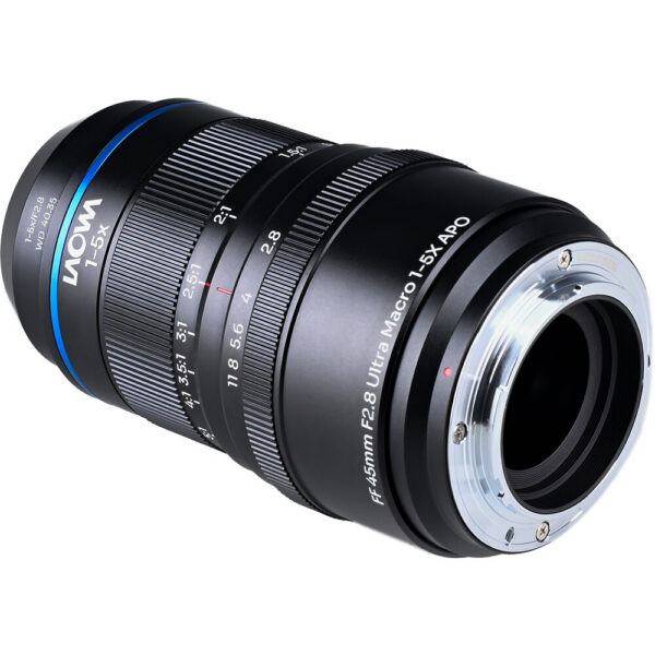 Venus Optics Laowa Aksen 45mm f/2.8 1-5x Ultra Macro APO Lens (Nikon F) view 2