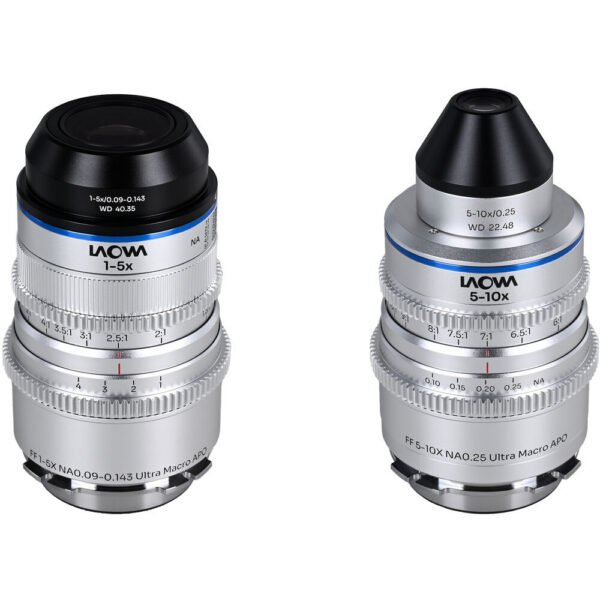 Venus Optics Laowa Aksen Ultra Macro APO 2-Lens Bundle (ARRI PL) view 3