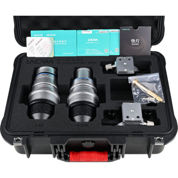 Venus Optics Laowa Aksen Ultra Macro APO 2-Lens Bundle (ARRI PL) view 7