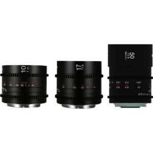 Venus Optics Laowa MFT Cine Prime 3-Lens Wide + Macro Bundle