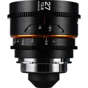 Venus Optics Laowa Nanomorph 27mm T2.8 1.5x S35 Anamorphic Lens (ARRI PL & Canon EF, Amber Flare)