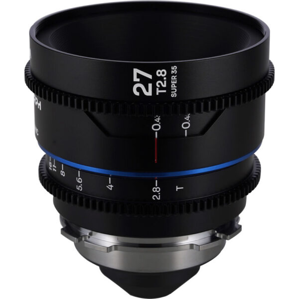 Venus Optics Laowa Nanomorph 27mm T2.8 1.5x S35 Anamorphic Lens (ARRI PL & Canon EF, Blue Flare) view 2