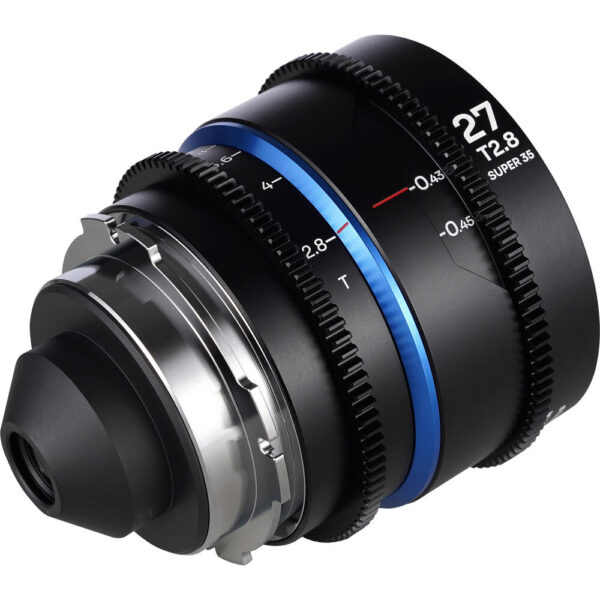Venus Optics Laowa Nanomorph 27mm T2.8 1.5x S35 Anamorphic Lens (ARRI PL & Canon EF, Blue Flare) view 4