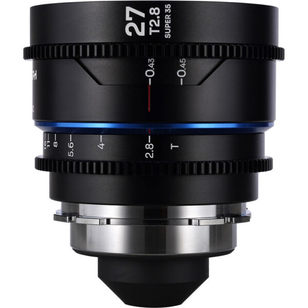 Venus Optics Laowa Nanomorph 27mm T2.8 1.5x S35 Anamorphic Lens (ARRI PL & Canon EF, Blue Flare)