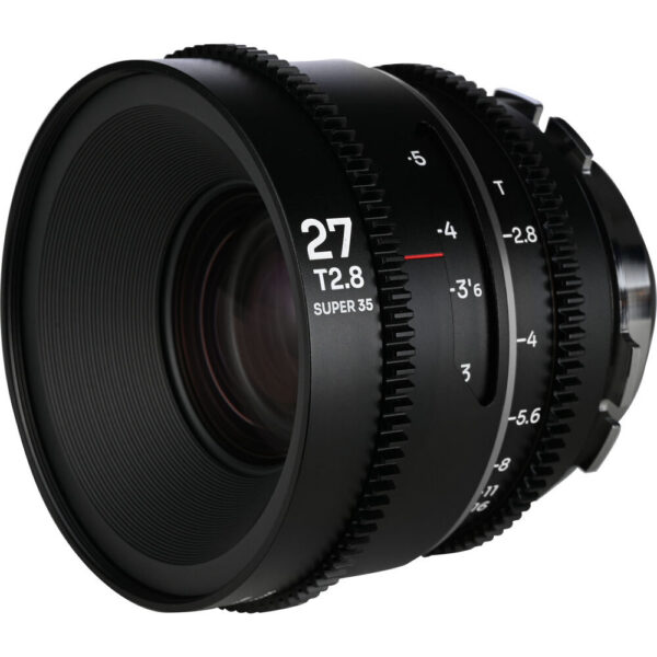 Venus Optics Laowa Nanomorph 27mm T2.8 1.5x S35 Anamorphic Lens (ARRI PL & Canon EF, Silver Flare) view 3