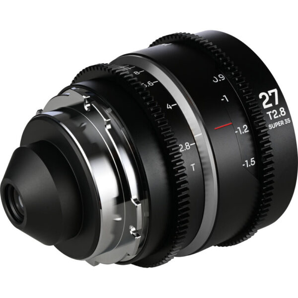 Venus Optics Laowa Nanomorph 27mm T2.8 1.5x S35 Anamorphic Lens (ARRI PL & Canon EF, Silver Flare) view 4