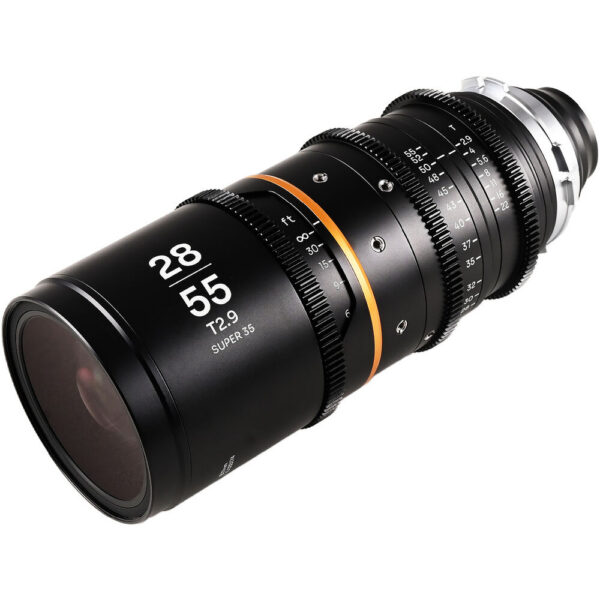 Venus Optics Laowa Nanomorph 28-55mm T2.9 1.5x S35 Anamorphic Zoom (ARRI PL, Amber Flare) view 3