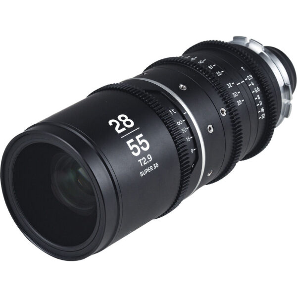 Venus Optics Laowa Nanomorph 28-55mm T2.9 1.5x S35 Anamorphic Zoom (ARRI PL, Silver Flare) view 3