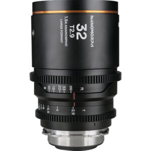 Venus Optics Laowa Nanomorph 32mm T2.9 1.5x LF Anamorphic Lens (ARRI PL & Canon EF, Amber Flare)