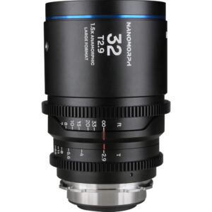 Venus Optics Laowa Nanomorph 32mm T2.9 1.5x LF Anamorphic Lens (ARRI PL & Canon EF, Blue Flare)