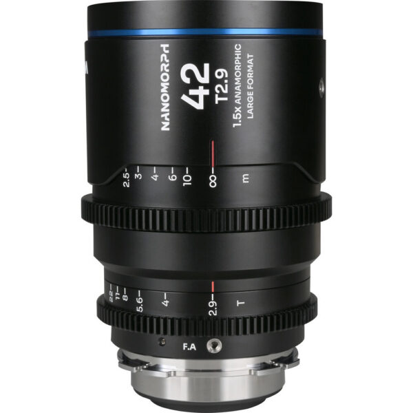Venus Optics Laowa Nanomorph 42mm T2.9 LF Anamorphic Lens (ARRI PL & Canon EF, Blue Flare)