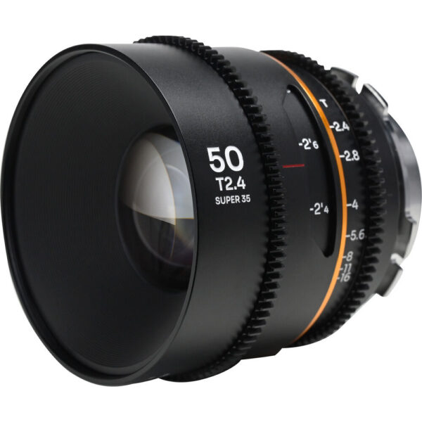 Venus Optics Laowa Nanomorph 50mm T2.4 1.5x S35 Anamorphic Lens (ARRI PL & Canon EF, Amber Flare) view 3