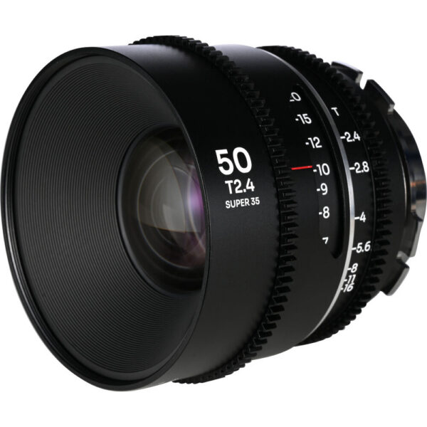 Venus Optics Laowa Nanomorph 50mm T2.4 1.5x S35 Anamorphic Lens (ARRI PL & Canon EF, Silver Flare) view 3