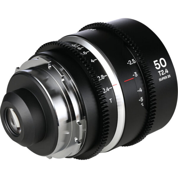 Venus Optics Laowa Nanomorph 50mm T2.4 1.5x S35 Anamorphic Lens (ARRI PL & Canon EF, Silver Flare) view 4