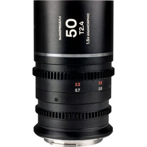 Venus Optics Laowa Nanomorph 50mm T2.4 1.5x S35 Anamorphic Lens (Canon RF, Silver Flare)