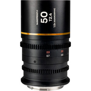 Venus Optics Laowa Nanomorph 50mm T2.4 1.5x S35 Anamorphic Lens (Sony E, Amber Flare)