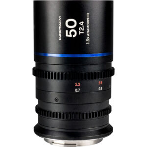 Venus Optics Laowa Nanomorph 50mm T2.4 1.5x S35 Anamorphic Lens (Sony E, Blue Flare)