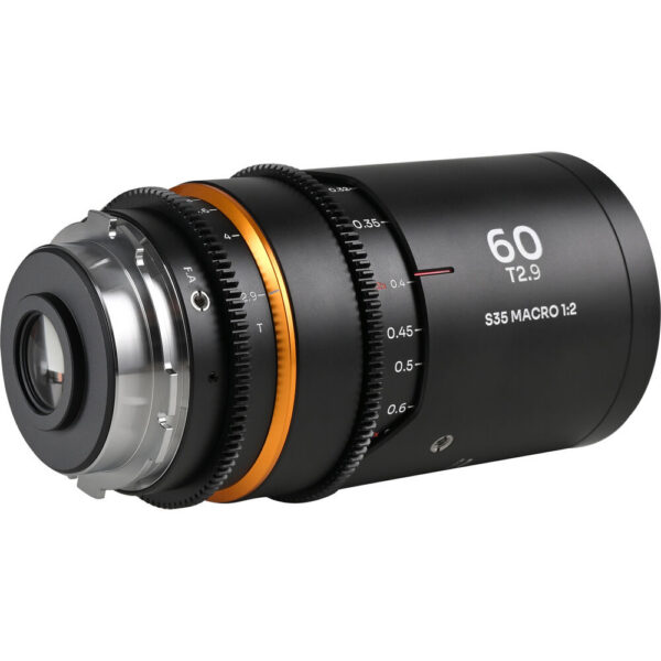 Venus Optics Laowa Nanomorph 60mm T2.9 1.5x Macro 1:2 Anamorphic Lens (ARRI PL & Canon EF, Amber Flare) view 4