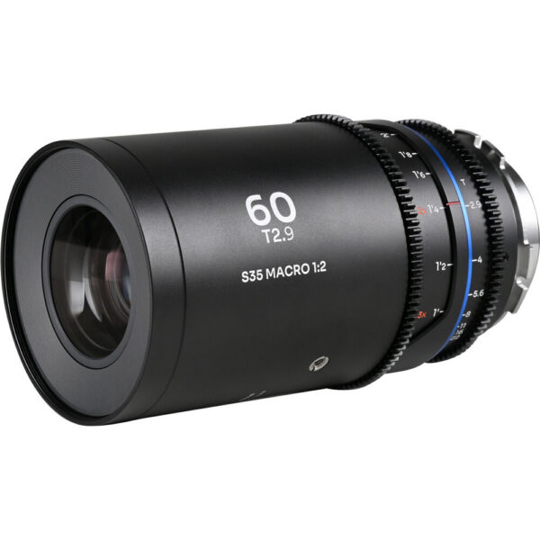 Venus Optics Laowa Nanomorph 60mm T2.9 1.5x Macro 1:2 Anamorphic Lens (ARRI PL & Canon EF, Blue Flare) view 3