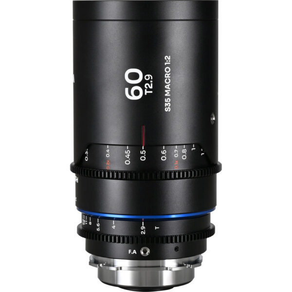 Venus Optics Laowa Nanomorph 60mm T2.9 1.5x Macro 1:2 Anamorphic Lens (ARRI PL & Canon EF, Blue Flare)