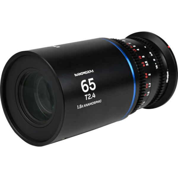 Venus Optics Laowa Nanomorph 65mm T2.4 1.5x S35 Anamorphic Lens (Micro Four Thirds, Blue Flare) view 3