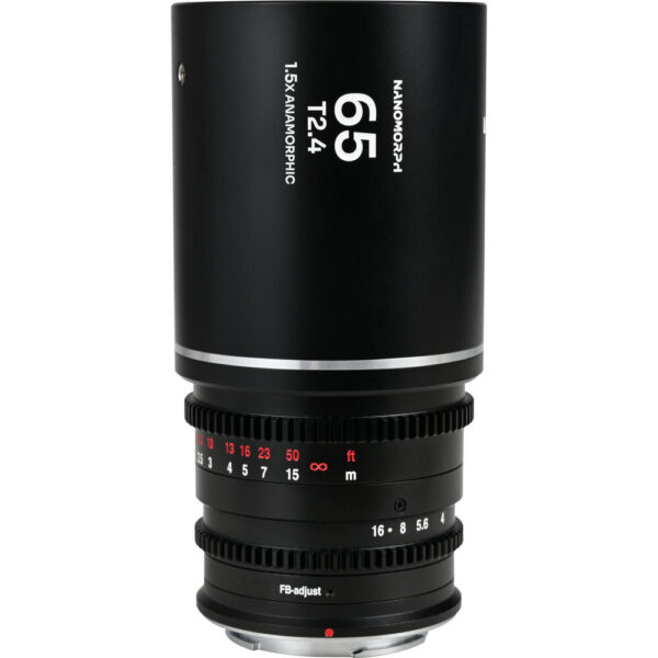 Venus Optics Laowa Nanomorph 65mm T2.4 1.5x S35 Anamorphic Lens (Micro Four Thirds, Silver Flare)