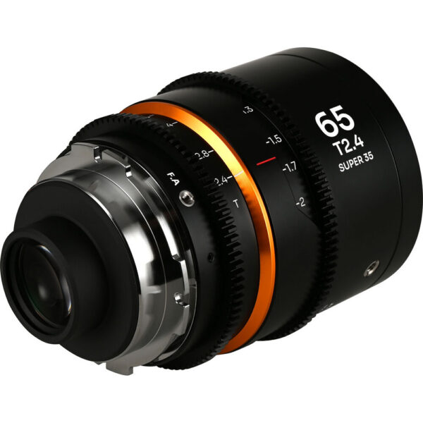 Venus Optics Laowa Nanomorph 65mm T2.4 1.5x S35 Anamorphic Lens (Nikon Z, Amber Flare) view 4