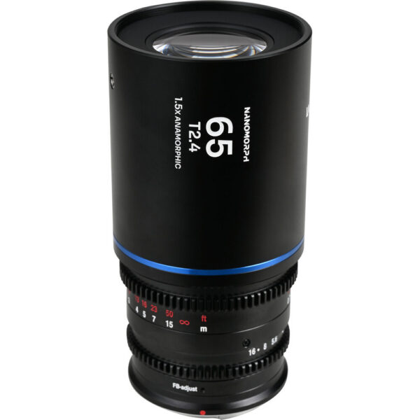 Venus Optics Laowa Nanomorph 65mm T2.4 1.5x S35 Anamorphic Lens (Nikon Z, Blue Flare)