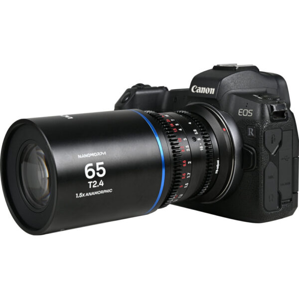 Venus Optics Laowa Nanomorph 65mm T2.4 1.5x S35 Anamorphic Lens (Nikon Z, Blue Flare) view 5