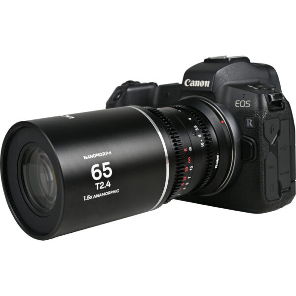 Venus Optics Laowa Nanomorph 65mm T2.4 1.5x S35 Anamorphic Lens (Nikon Z, Silver Flare) view 5