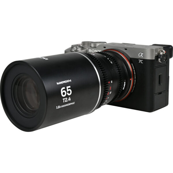Venus Optics Laowa Nanomorph 65mm T2.4 1.5x S35 Anamorphic Lens (Nikon Z, Silver Flare) view 6