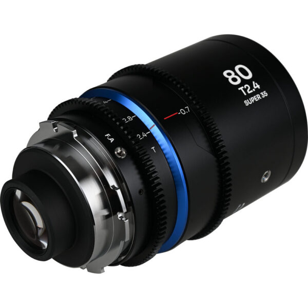 Venus Optics Laowa Nanomorph 80mm T2.4 1.5x S35 Anamorphic Lens (ARRI PL & Canon EF, Blue Flare) view 4