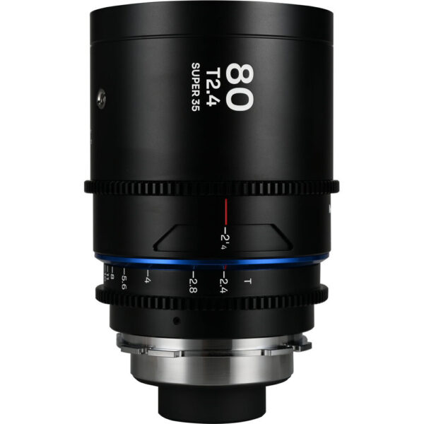 Venus Optics Laowa Nanomorph 80mm T2.4 1.5x S35 Anamorphic Lens (ARRI PL & Canon EF, Blue Flare)